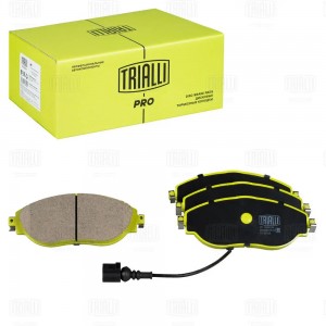 Колодки тормозные дисковые передние керамические PRO PF1805CR TRIALLI