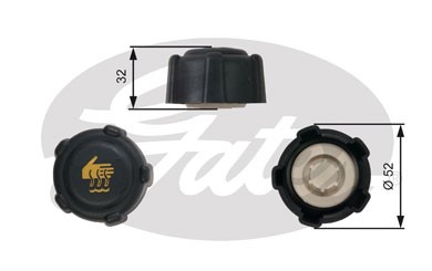 Крышка радиатора RC223 (7410-30065) RC223 GATES