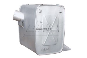 резонатор(бочка) глушителя !ЕВРО 3 прямоугольный \MB Actros 1831-4148 50450 DINEX