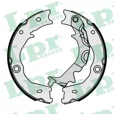 Колодки тормозные барабанные 01138 01138 LPR