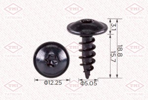 Клипса автомобильная [упаковка 10 штук] TJB1804 TJB1804 TATSUMI