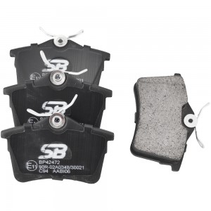 Колодки дисковые PEUGEOT PARTNER 1.6 2008 - по CITROEN BERLINGO 1.6 2008 - по PE BP42472 SB NAGAMOCHI