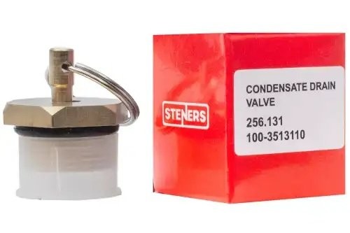 Кран слива конденсата КАМАЗ, МАЗ, ЗИЛ, УРАЛ, НЕФАЗ, СЗАП 100-3513110 (металличес 256131 STENERS