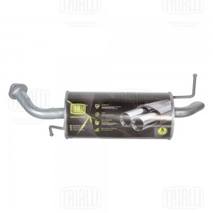Глушитель Hyundai Getz (02-) 1.1i/1.3i осн. (алюм. сталь) (EMM 0806) EMM 0806 TRIALLI