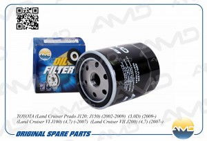 Фильтр масляный TOYOTA Land Cruiser Prado J120, 2002-2009, Land Cruiser Prado J1 AMD.FL236 AMD