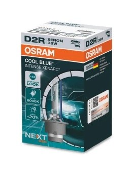 Лампа ксеноновая D2R 35W P32d-3 +20% 6200K 85V 2800лм Cool Blue Intense NextGen  66250CBN OSRAM