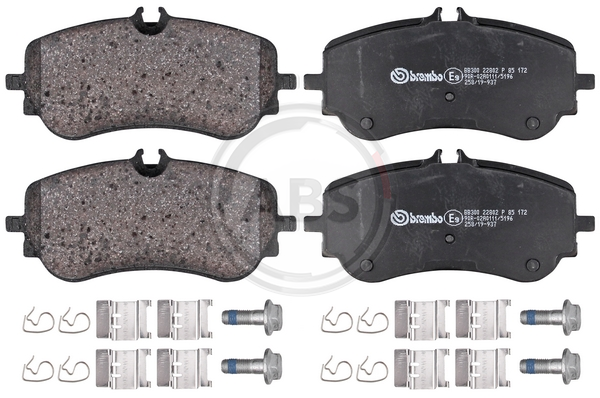 Колодки тормозные дисковые P85172 P85172 BREMBO