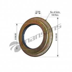 Сальник DAF ступицы передней MANSONS 200.048 MANSONS