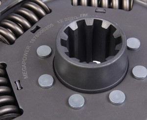 Диск сцепления КАМАЗ ведомый ZF16S151Д50 (аналог SACHS) MEGAPOWER 160-12-008 MEGA POWER