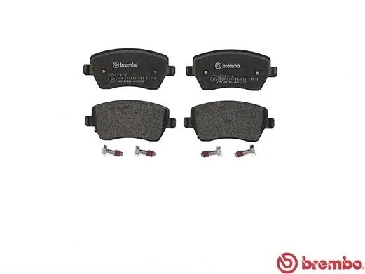 Колодки тормозные Lada Vesta OE 410608481R P68033 P68033 BREMBO