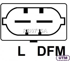 Регулятор генератора RB0716A UTM