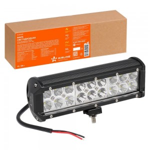 Фара светодиодная "AIRLINE" 235х78х65 мм 54W 12/24V (18 LED, комбинированный све ALED049 AIRLINE