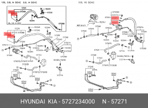 GETZ (2002-2010) 5727234000 HYUNDAI KIA