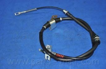 Трос ручника левый SSANGYONG REXTON(Y200/250) 01-17 PTD-032 PTD-032 PMC PARTS MALL
