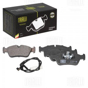 Колодки торм. BMW 1 (E81/87) (04-)/3 (E90) (05-) диск. перед. 150x57 (с датч.) ( PF4138 TRIALLI