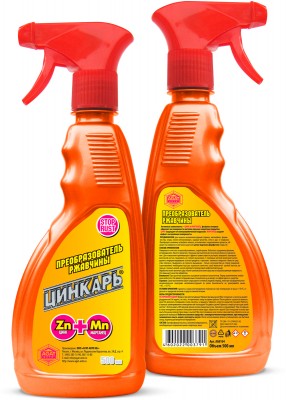 Преобразователь ржавчины триггер 0.5л Цинкарь AGAT AVTO AG0104 AGAT AVTO