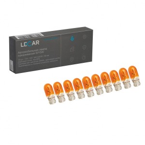 Лампа галогенная WY16W 12V 16W (W2.1X9.5D) (упак. 10 шт) LECAR000211301 LECAR