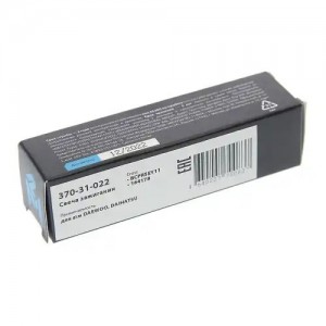 Свеча зажигания DAEWOO Matiz (98-)(0.8/1.0) RENAULT Clio,Megane HONDA KAWASAKI ( 370-31-022 MEGA POWER