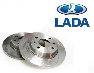 Диск тормозной ВАЗ-2108,ИЖ-2126 с перфорацией комплект Lada Sport АвтоВАЗ 21080350107088 LADA VAZ