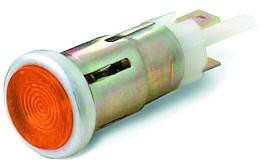 Фонарь контрольной лампы ГАЗ.УАЗ, ЗИЛ (оранжевый) 12В 12500-3803010-00 OSVAR