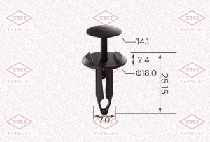 клипса!\ Daewoo Nexia 05> TJB1398 TATSUMI