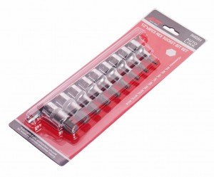Набор бит-головок 1/2" HEX H4-H14 9 предметов JTC JTC-H409H JTC TOOLS