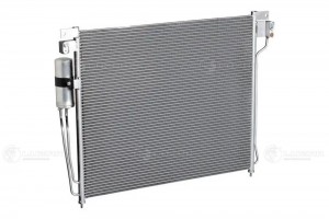 Радиатор кондиционера для а/м Nissan Pathfinder/Navara (05-) 2.5DTi LRAC14EB LRAC14EB LUZAR