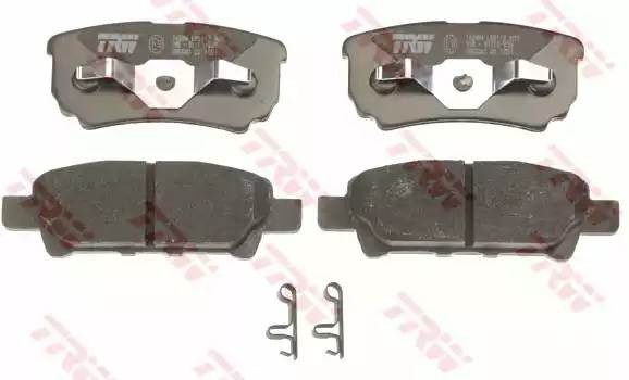 Колодки тормозные MITSUBISHI Lancer (03-), Outlander (03-), DODGE Caliber (06-)  GDB3341 TRW