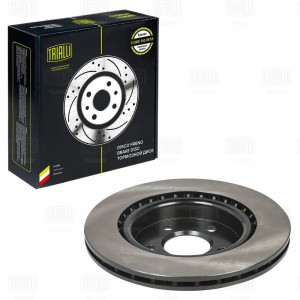 Диск торм. для а/м Mercedes A (W176) (12-)/CLA (C117) (13-) зад. d295, thk22 (ок DF190425 TRIALLI