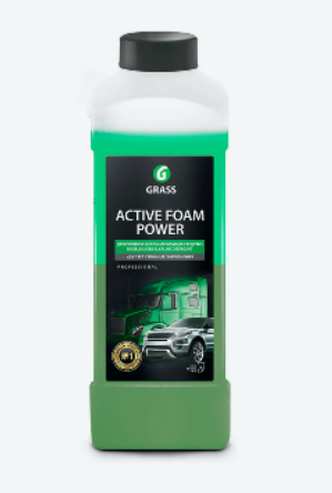 Шампунь для грузового авто двухкомпонентный 1кг Active Foam Power GRASS 113140 GRASS