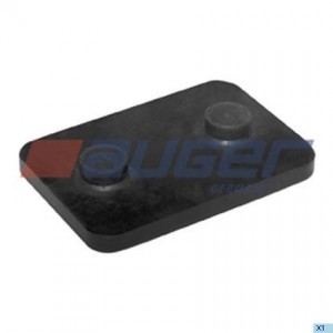 прокладка рессоры !(р) пластина 55x80x7.5/13 с 2 выступами d=15 \MB 507-814 51241 AUGER