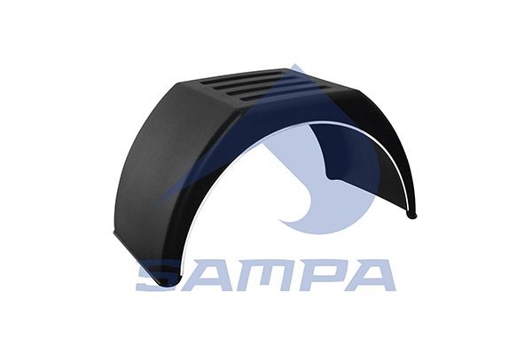 крыло !пластиковое на спарку, с белой каймой, 500Х1450Х930mm UNIVERSAL 18950012 SAMPA