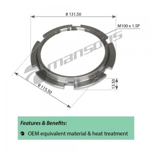 Гайка ступицы[D131.5h13.5] 400.677 MANSONS