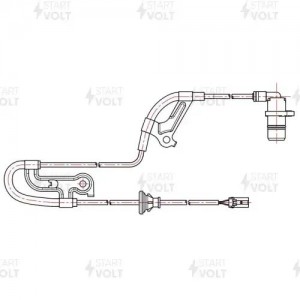 Датчик ABS задний правый VSABS1917 START VOLT