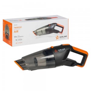 Пылесос автомобильный 12V 130W в прикуриватель (2 насадки) AIRLINE VCA-04 AIRLINE