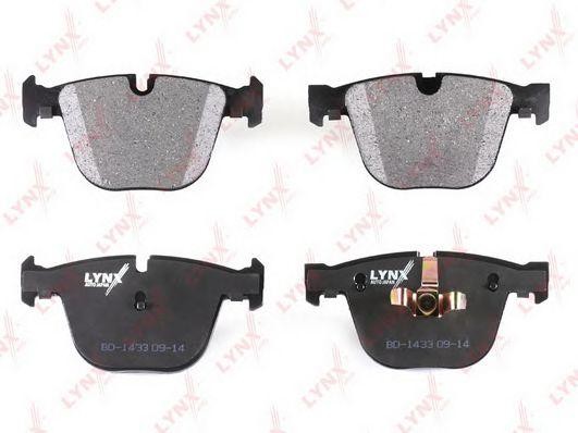 колодки дисковые! задние\ BMW F07GT/F01/F02/F03/F04 3.5i-4.0d 08> BD-1433 LYNXAUTO