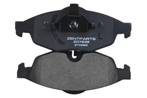 колодки тор. диск. перед. с антиск. пл.! (P11016) Chrysler Sebring 2.0/2.4/2.7 0 Z07839 ZENTPARTS