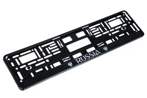 рамка номерная универсальная! шелкография Russia\ BRX0270010 BRIX
