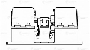 Мотор отопителя VOLVO FM9 (98-05) в сборе с корпусом LUZAR LFH 1002 LUZAR