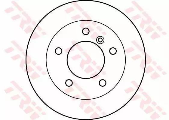Диск тормозной задний MERCEDES G (W463), SPRINTER (901-904) DF4088S DF4088S TRW