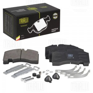 Колодки торм. для прицепов BPW (WVA № 29171) диск. с р/к (PFT 29171) PFT29171 TRIALLI
