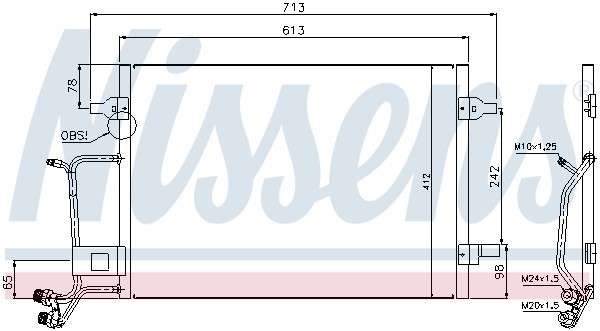 AI5176=GR925339=BH7402302=OE [4B0260403F] !радиатор\ Audi A6 1.8-2.8/1.9TDi 97> 94593 NISSENS