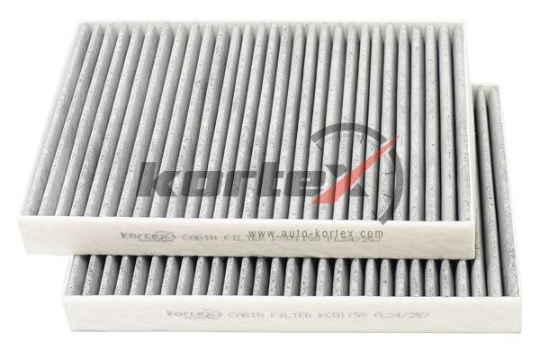 Фильтр воздушный салона MERCEDES CL (W216),S (W221) угольный комплект (2шт.) KOR KC0115S KORTEX