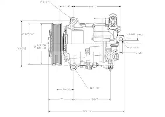 Фильтр воздушный салона ЛАДА Largus RENAULT Logan,Duster NISSAN Note (06-) MAHLE LA230 MAHLE KNECHT