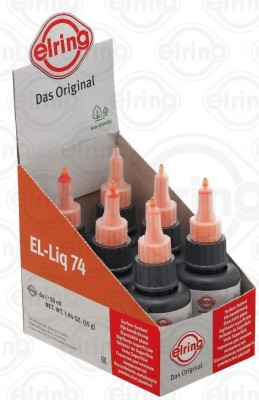 герметик EL-Liq 74 ORANGE! 50ml анаэробный поверхностный оранжевый -55..+180C\ 461.682 ELRING