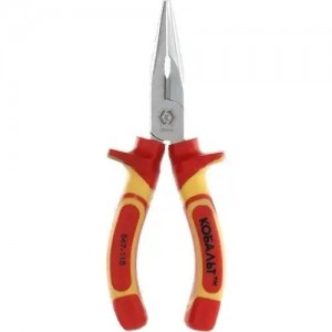 Тонкогубцы 160мм прямые диэлектрические до 1000В КОБАЛЬТ 647-116 KOBALT