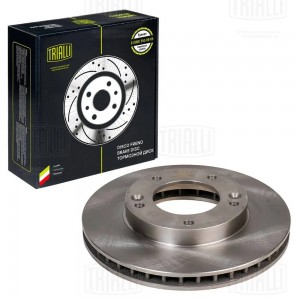 Диск торм. Kia Sorento (02-) перед. d=302 (DF 073303)  2шт DF073303 TRIALLI