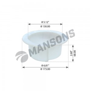 Втулка VOLVO балансира MANSONS 9003946 MANSONS