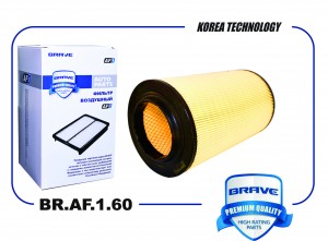 Фильтр воздушный BR.AF.1.60 1606402680 CITROEN Jumper III 06-,PEUGEOT Boxer III  BR.AF.1.60 BRAVE