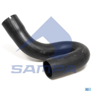 Патрубок системы охлаждения Scania 4/P/R/T серия 040362 SAMPA